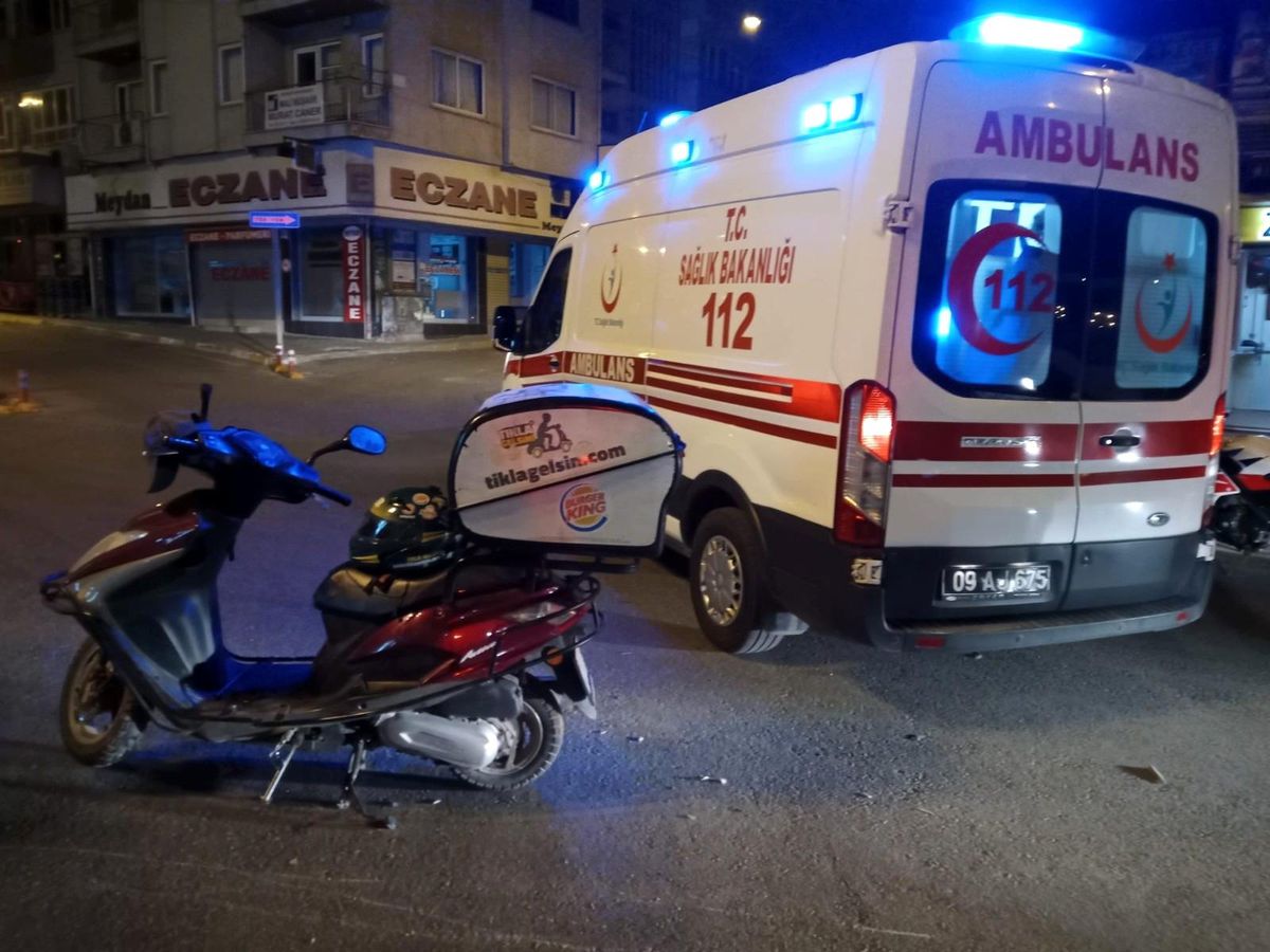 Son Dakika | Aydın\'da trafik kazası: 1 yaralı