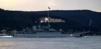 Son dakika: ÇANAKKALE BOĞAZI'NDAN PEŞ PEŞE GEÇEN RUS VE İNGİLİZ SAVAŞ GEMİLERİ KARADENİZ'E DOĞRU YOL ALDI