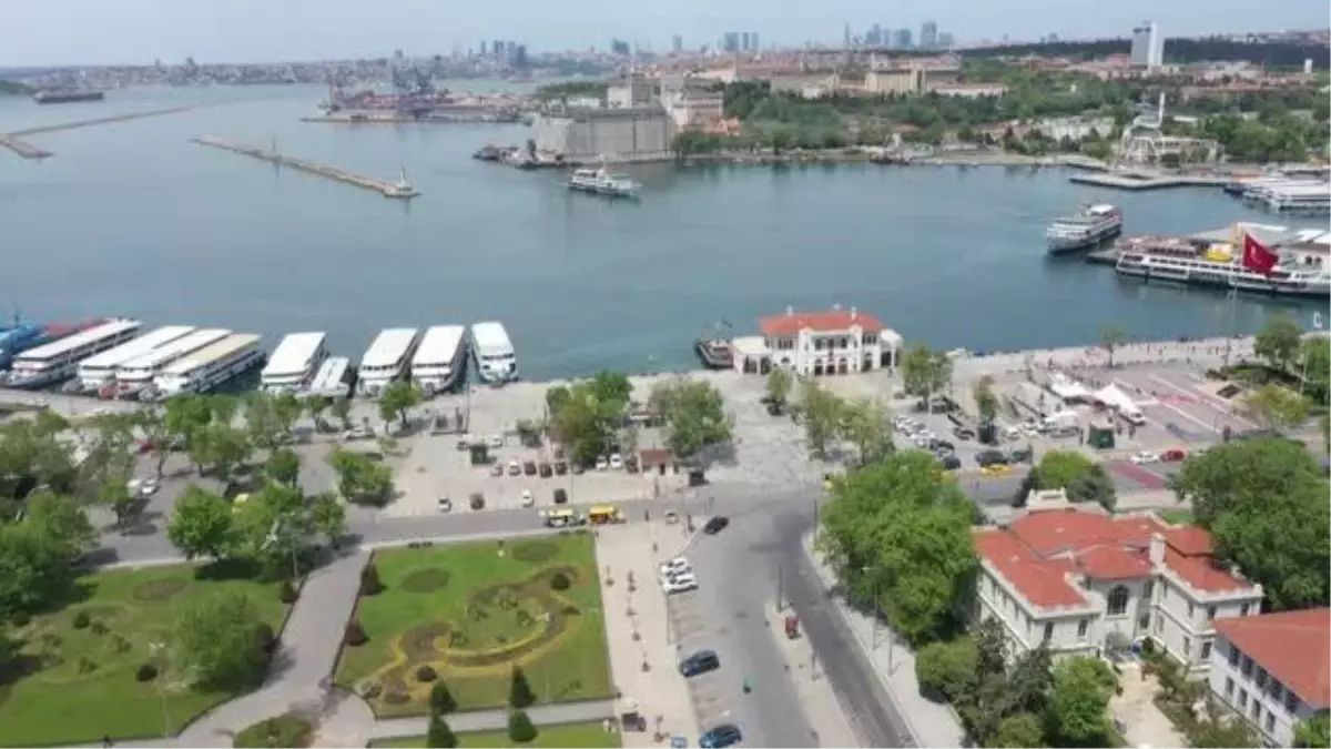 (DRONE) Bayramın 3. gününde "tam kapanma" sakinliği devam ediyor