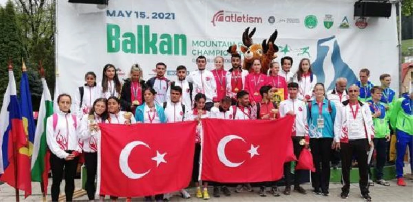 Balkan Dağ Koşusu\'nda üç şampiyonluk