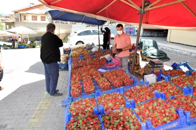 Pazarcı esnafı tezgahlarını açtı