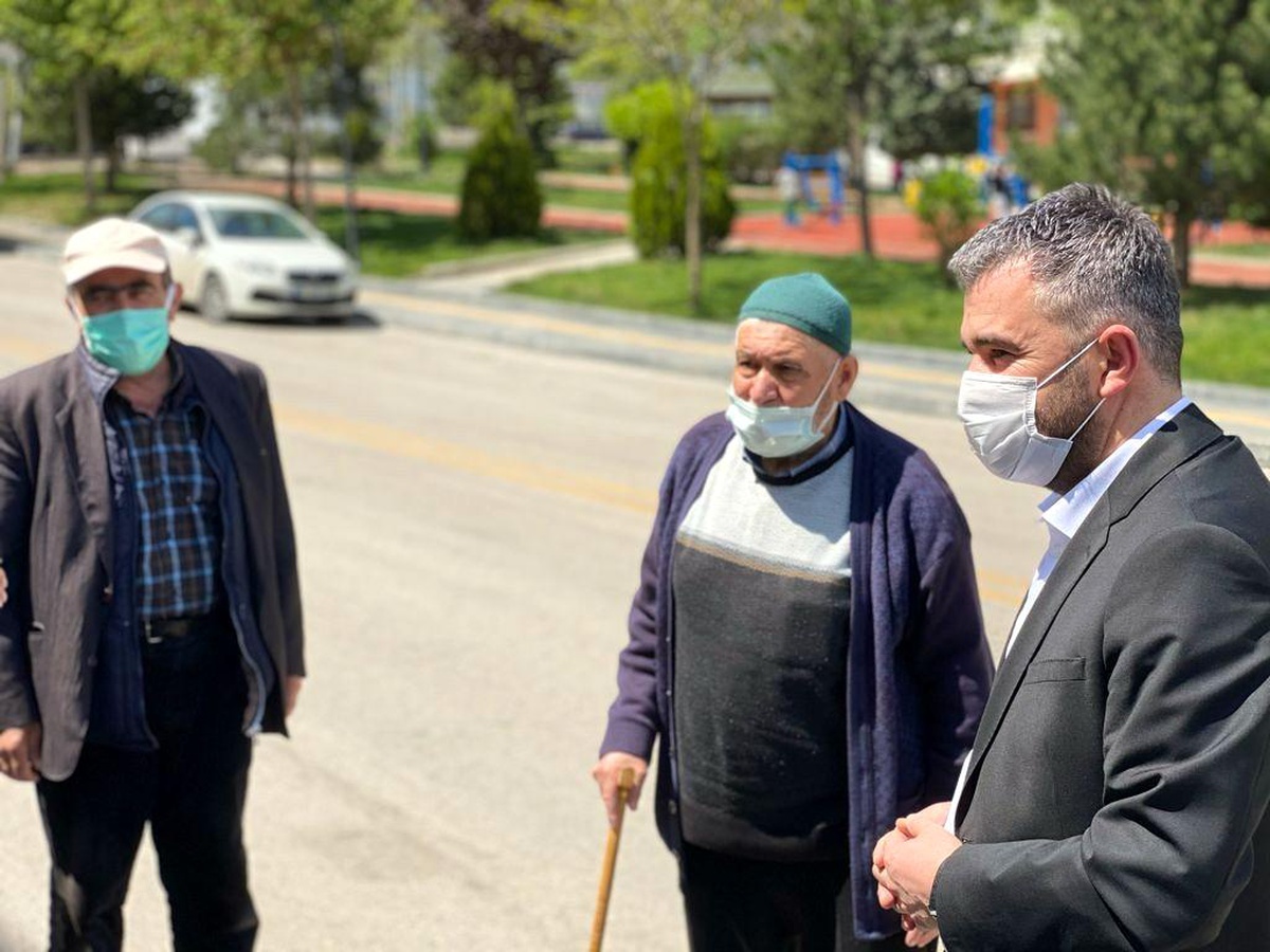 Başkan Çetin\'den vatandaşlara bayram ziyareti
