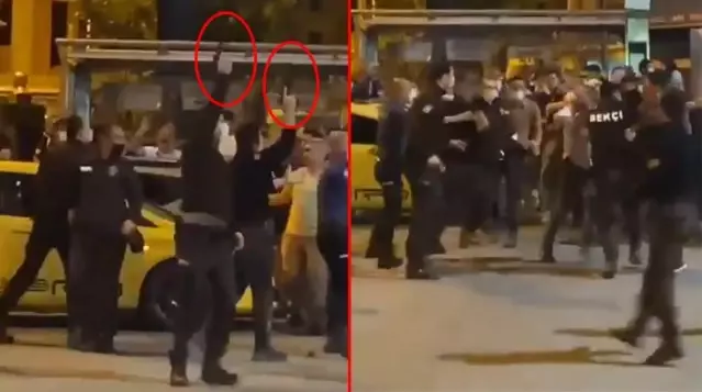 Beşiktaşlı taraftarların İstanbul Eyüpsultan'daki kutlamasında gerginlik! Bekçiler havaya ateş açtı Beşiktaşlı taraftarların İstanbul Eyüpsultan'daki kutlamasında gerginlik! Bekçiler havaya ateş açtı