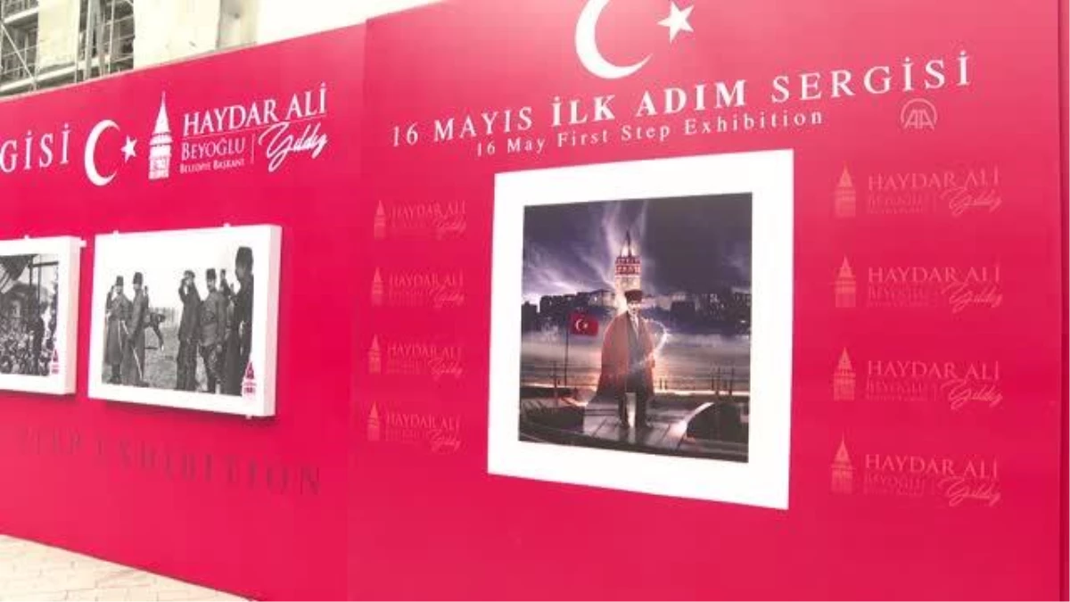 Beyoğlu Belediyesi, Atatürk\'ü Anma, Gençlik ve Spor Bayramı\'nı "16 Mayıs İlk Adım Sergisi"yle kutluyor