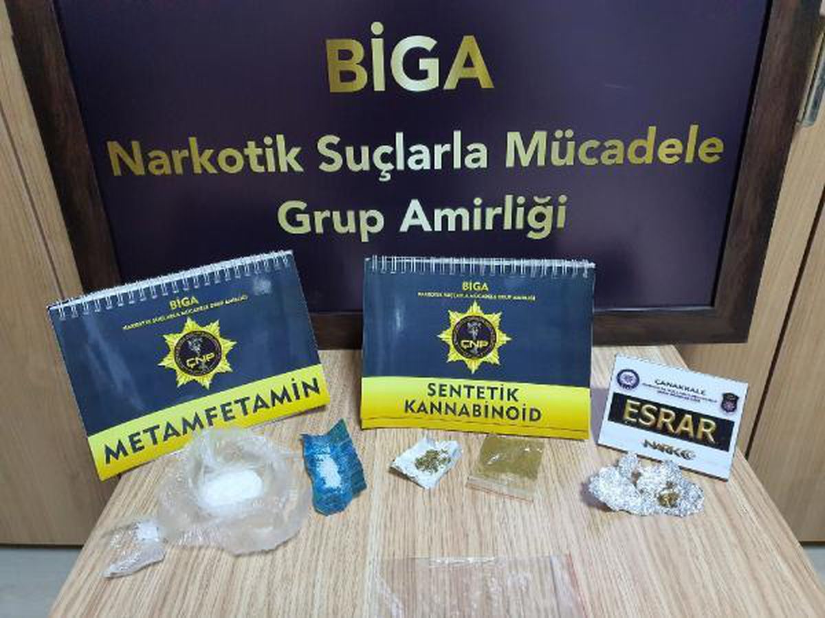 Çanakkale\'de uyuşturucuya 1 tutuklama