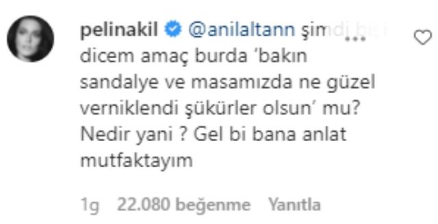 Pelin Akil'den kocası Anıl Altan'ın üstsüz paylaşımına dikkat çeken yorum