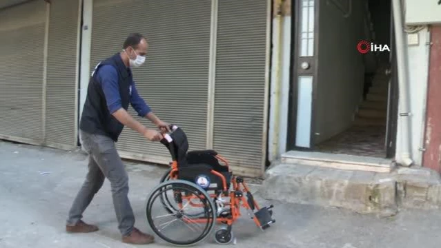 - Tahmazoğlu engelli vatandaşları yalnız bırakmadı