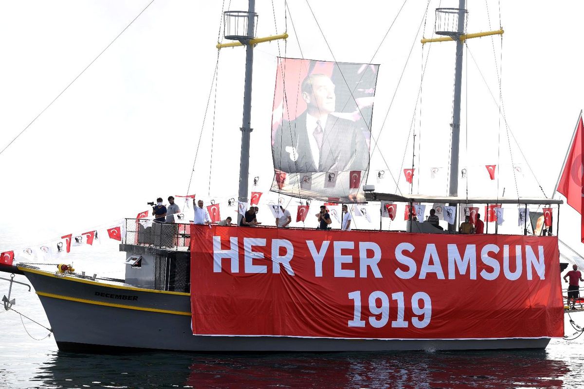 19 Mayıs\'ta saat 19.19\'da İstiklal Marşı denizden yükselecek