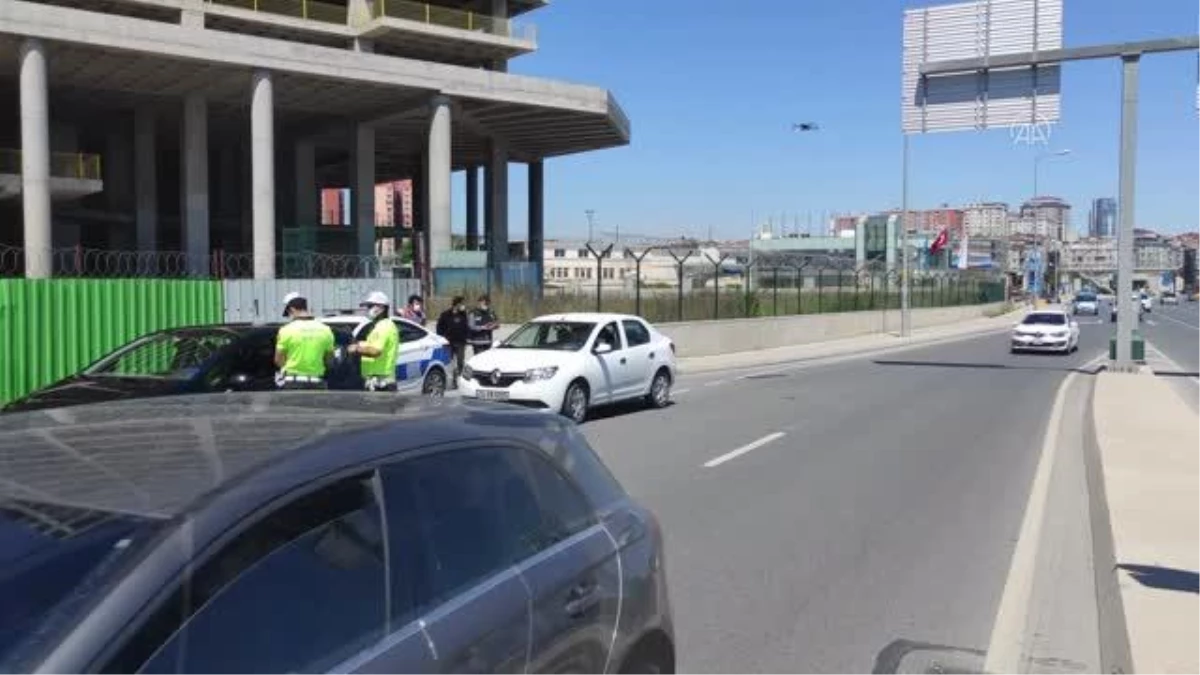 Bakırköy\'de drone destekli trafik denetimi
