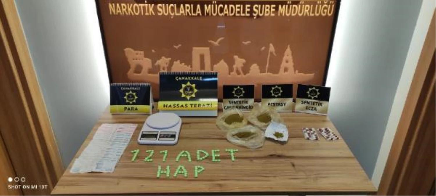 Son dakika haber: Çanakkale\'de 1,5 ayda yapılan 88 uyuşturucu operasyonuna 21 tutuklama