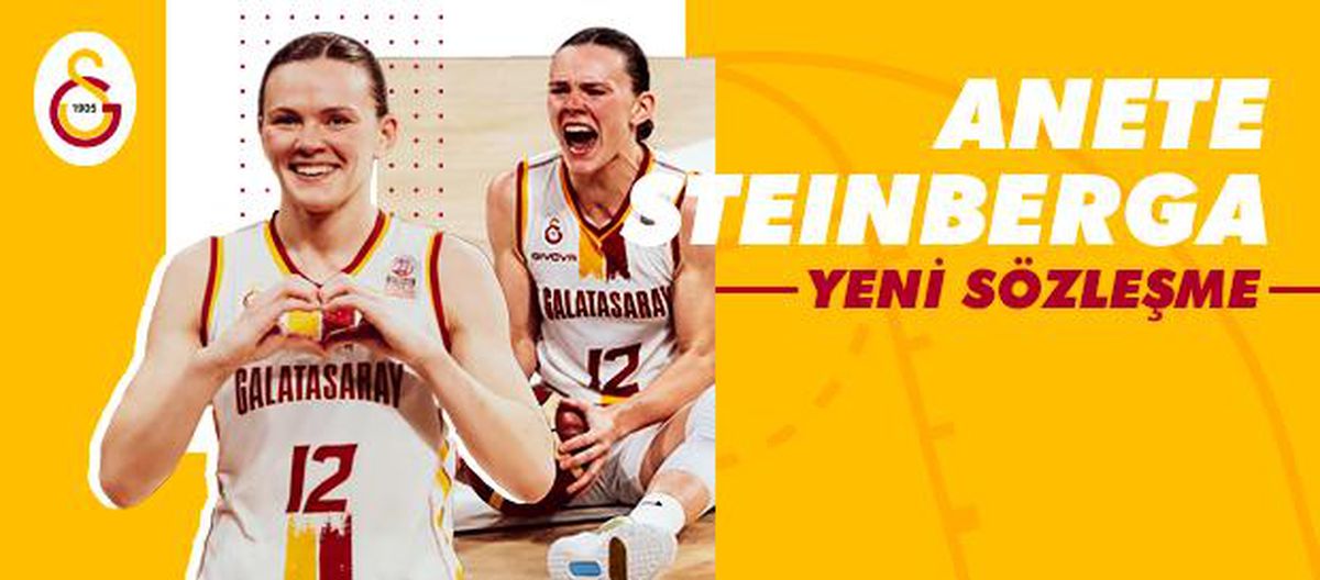 Galatasaray, kadın basketbolcu Steinberga\'nın sözleşmesini uzattı