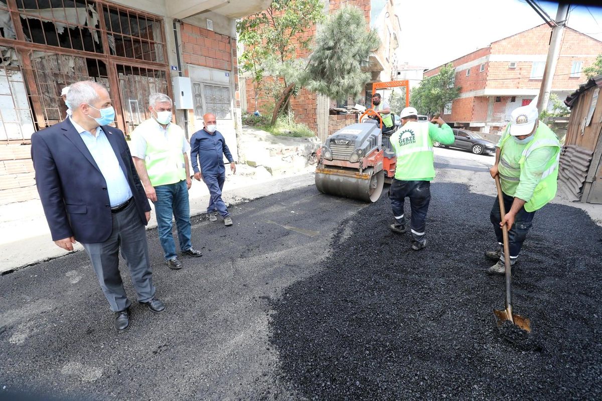 Gebze\'de tam kapanma çalışmaları