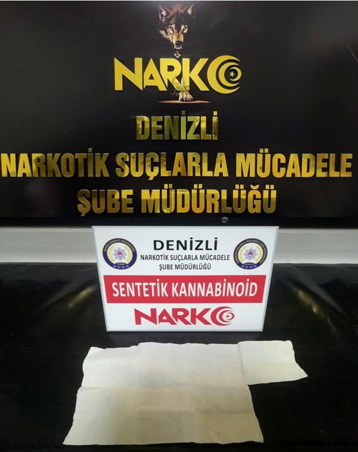 Kağıda emdirilen uyuşturucu madde ile kent girişinde yakalandı