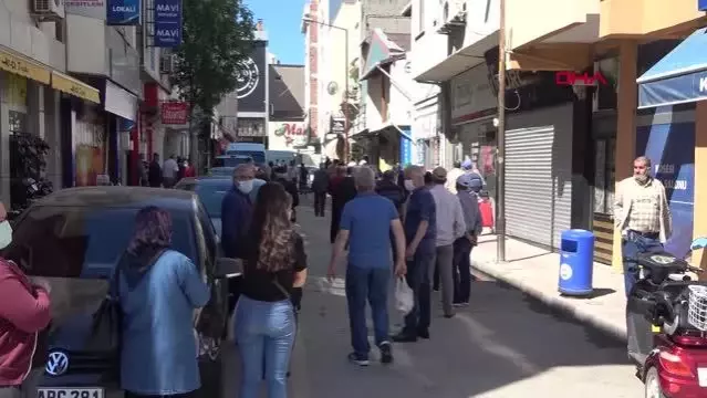 KEŞAN'DA 'TAM KAPANMA' SONRASI YOĞUNLUK