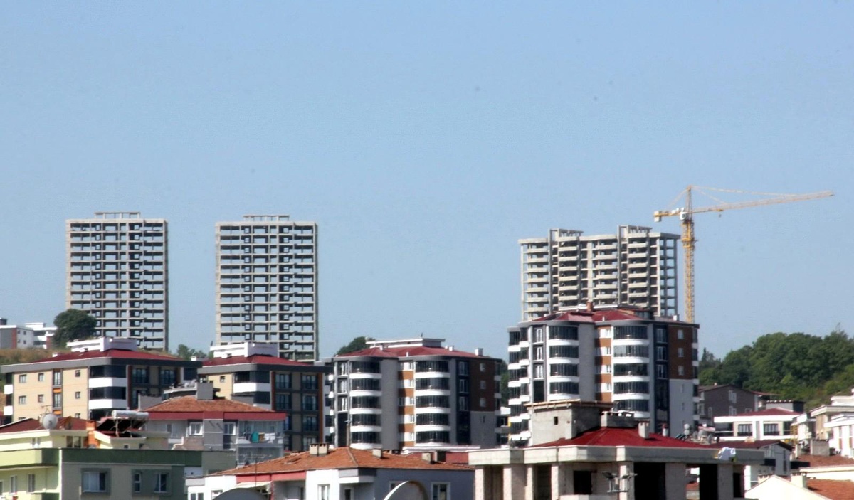 Samsun\'da nisan ayında 1384 konut satıldı