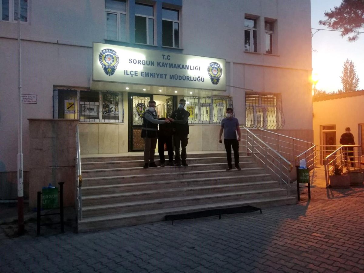 Sorgun\'da İnşaatlardan demir çalan 3 kişi yakalandı