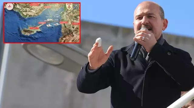 Bakan Soylu, zehir tacirlerine geçit verilmediğini böyle duyurdu: Suriye açıklarında 1,5 tonun üzerinde esrar ele geçirildi Bakan Soylu, zehir tacirlerine geçit verilmediğini böyle duyurdu: Suriye açıklarında 1,5 tonun üzerinde esrar ele geçirildi