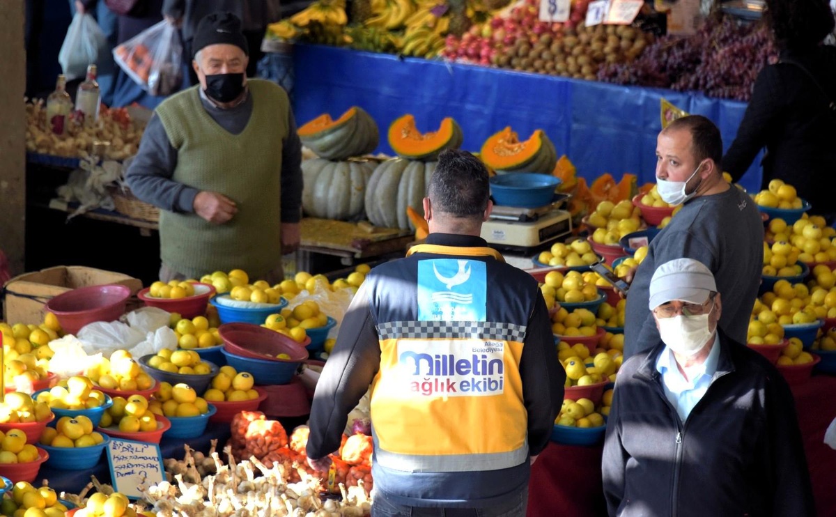 Aliağa pazarı, Helvacı pazarı ve Yeni Şakran pazarı cuma günleri kurulacak