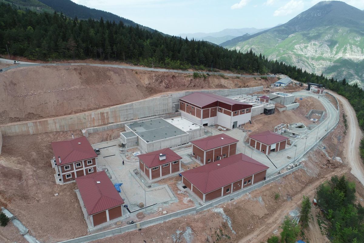 Artvin içme suyu arıtma tesisinde testlere başlandı