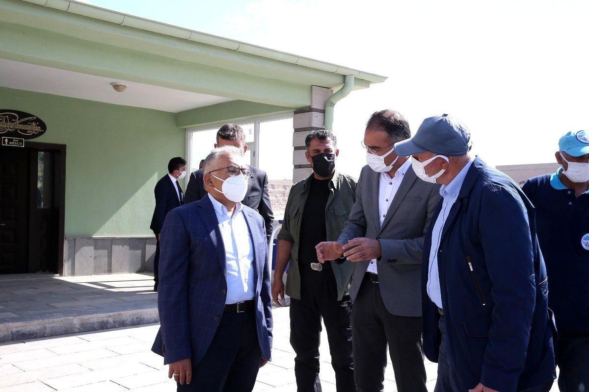 Kayseri\'de yeni mezarlık çalışmaları devam ediyor