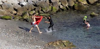 Ceuta'ya (Sebte) en az 5 bin Faslı göçmen giriş yaptı