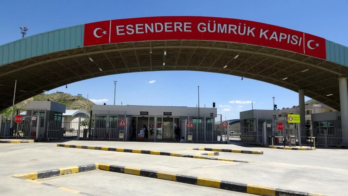 Esendere Sınır Kapısı açıldı