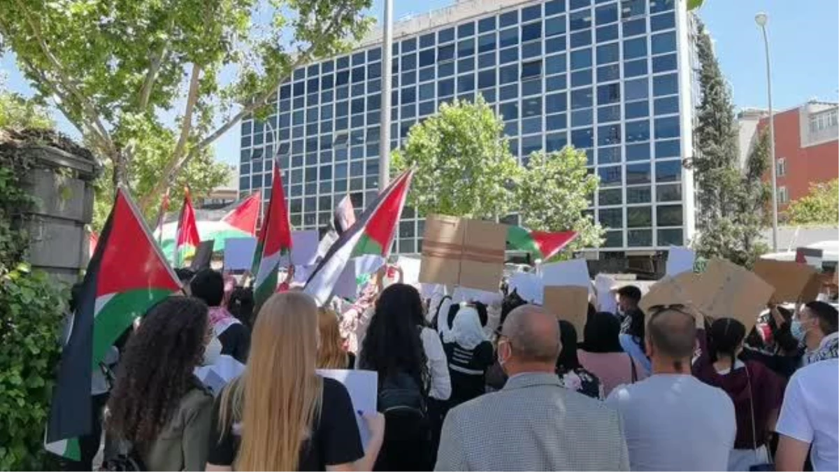 İspanya\'da Filistin\'e destek gösterisi