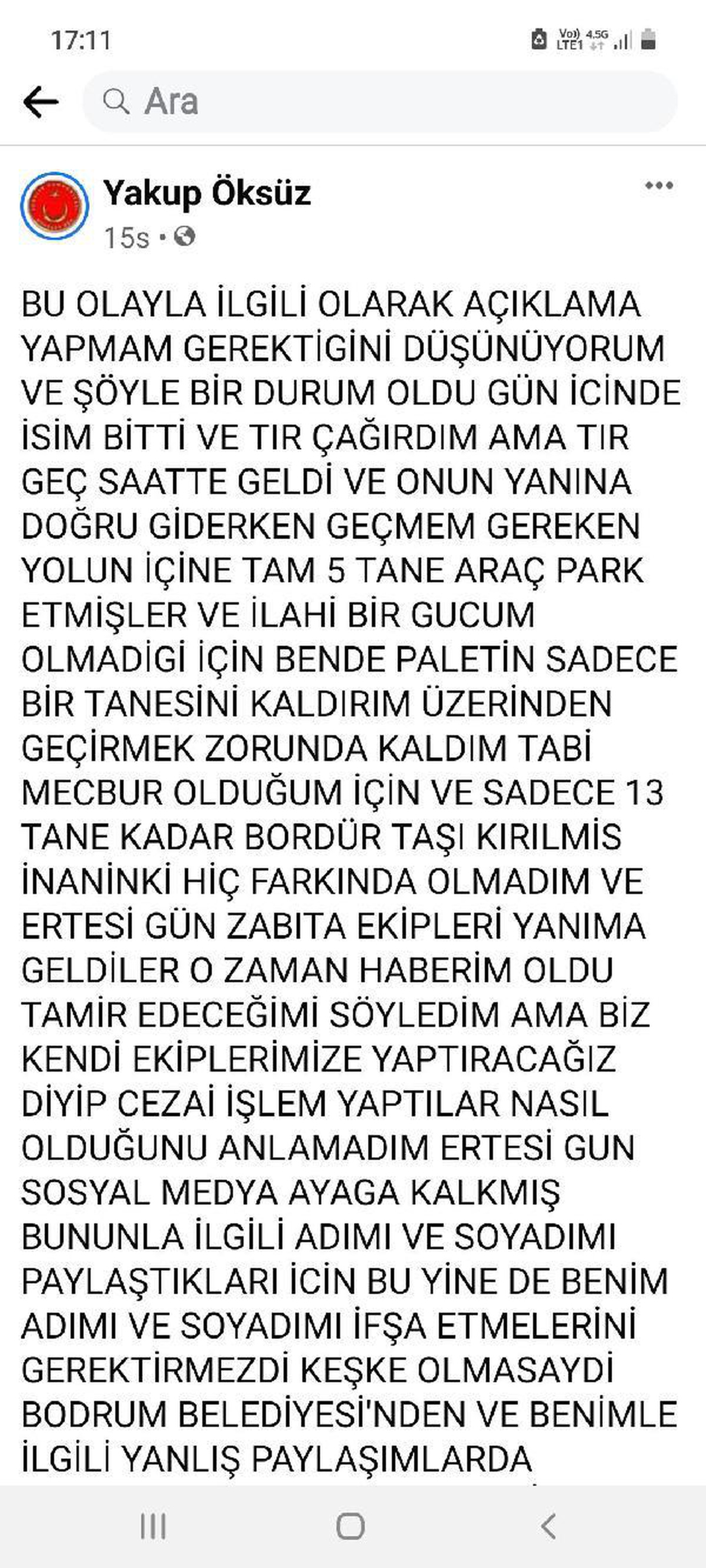 Kullandığı iş makinesiyle mavi bayraklı plaja girip zarar verdi (2)