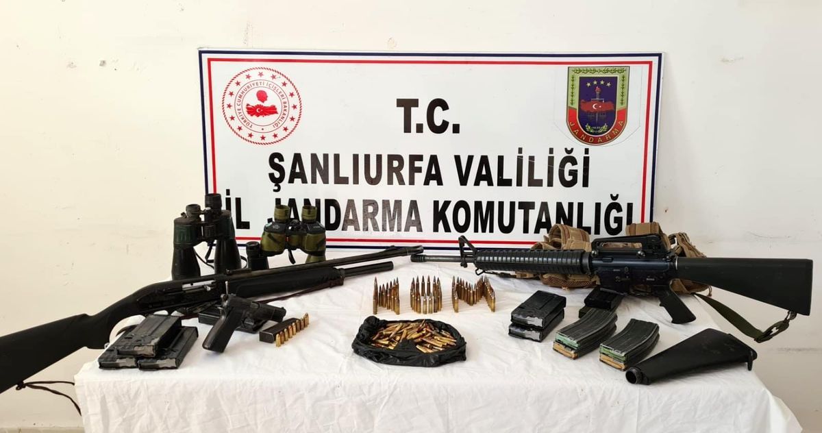 Şanlıurfa\'da silah kaçakçılarına operasyon