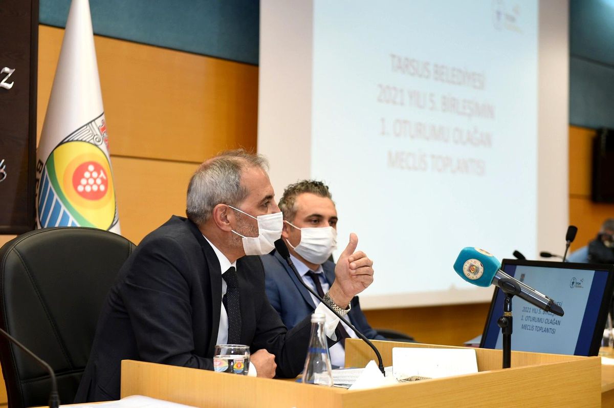 Tarsus Belediyesi, pandemiye rağmen 2020\'yi bütçe fazlasıyla kapattı