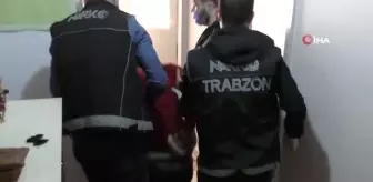 Trabzon'da polisten uyuşturucu operasyonu