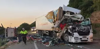 Son dakika haberi! 4 aracın karıştığı zincirleme kazada 1 kişi yaralandı