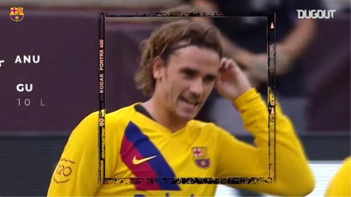 Antoine Griezmann\'ın Barcelona Formasıyla Attığı İlk Gol