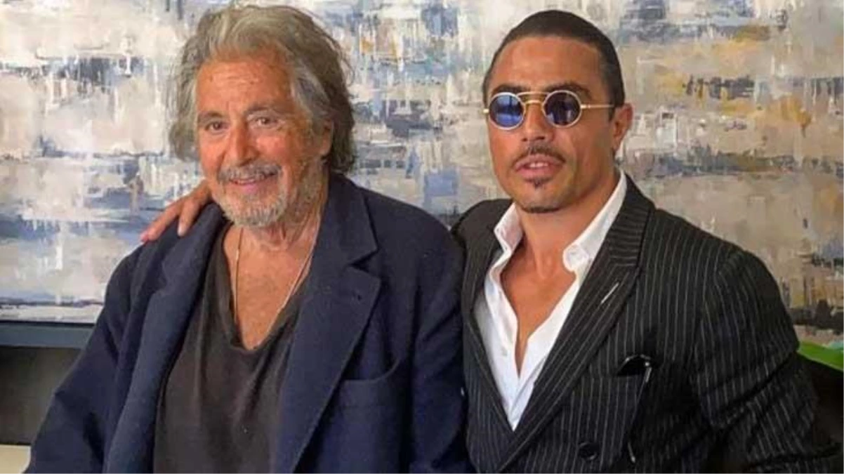 Nusret Gökçe, bir hayalini daha gerçekleştirdi: Al Pacino ile buluştu
