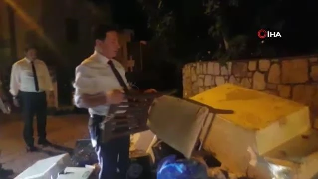 Bodrum Belediye Başkanının çöp isyanı