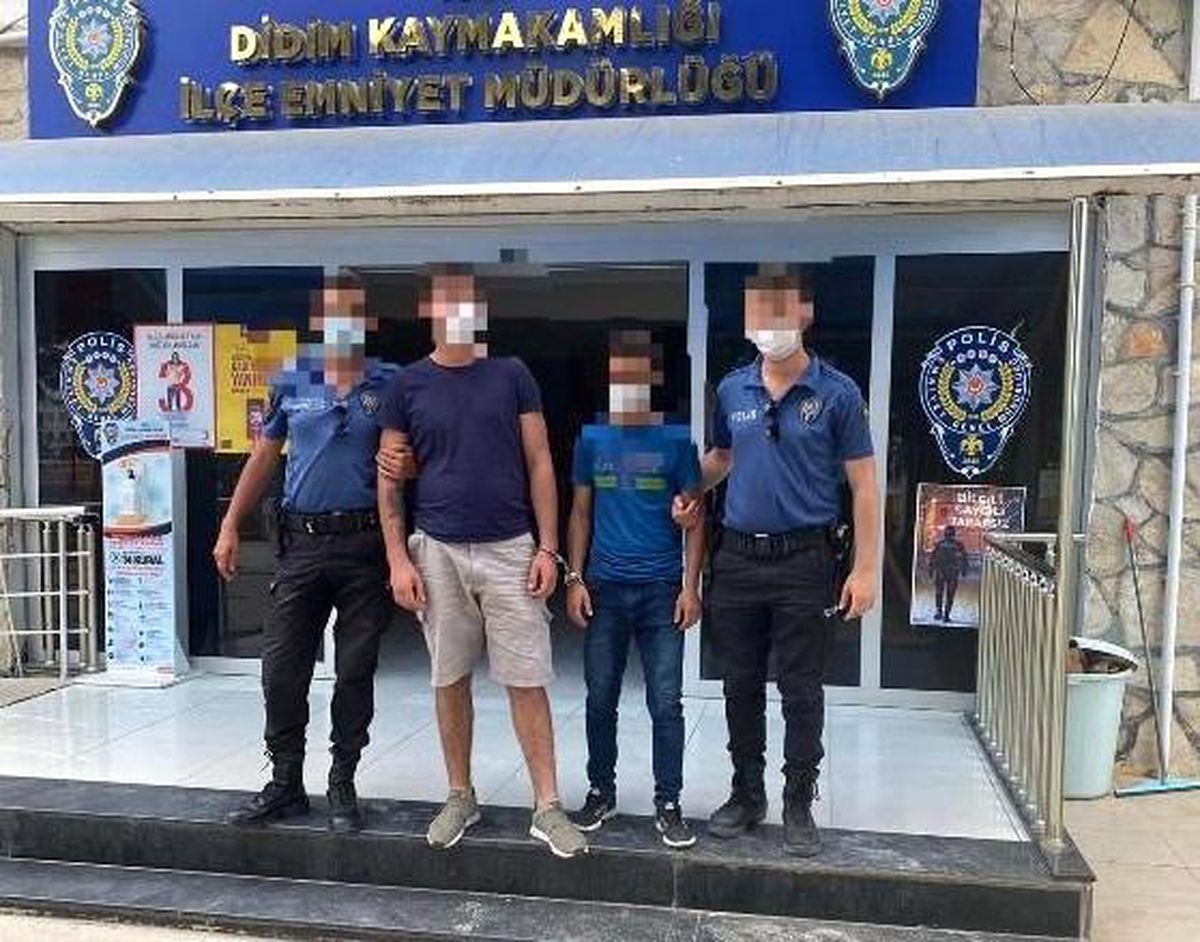 Didim\'de çelik kasa hırsızları tutuklandı
