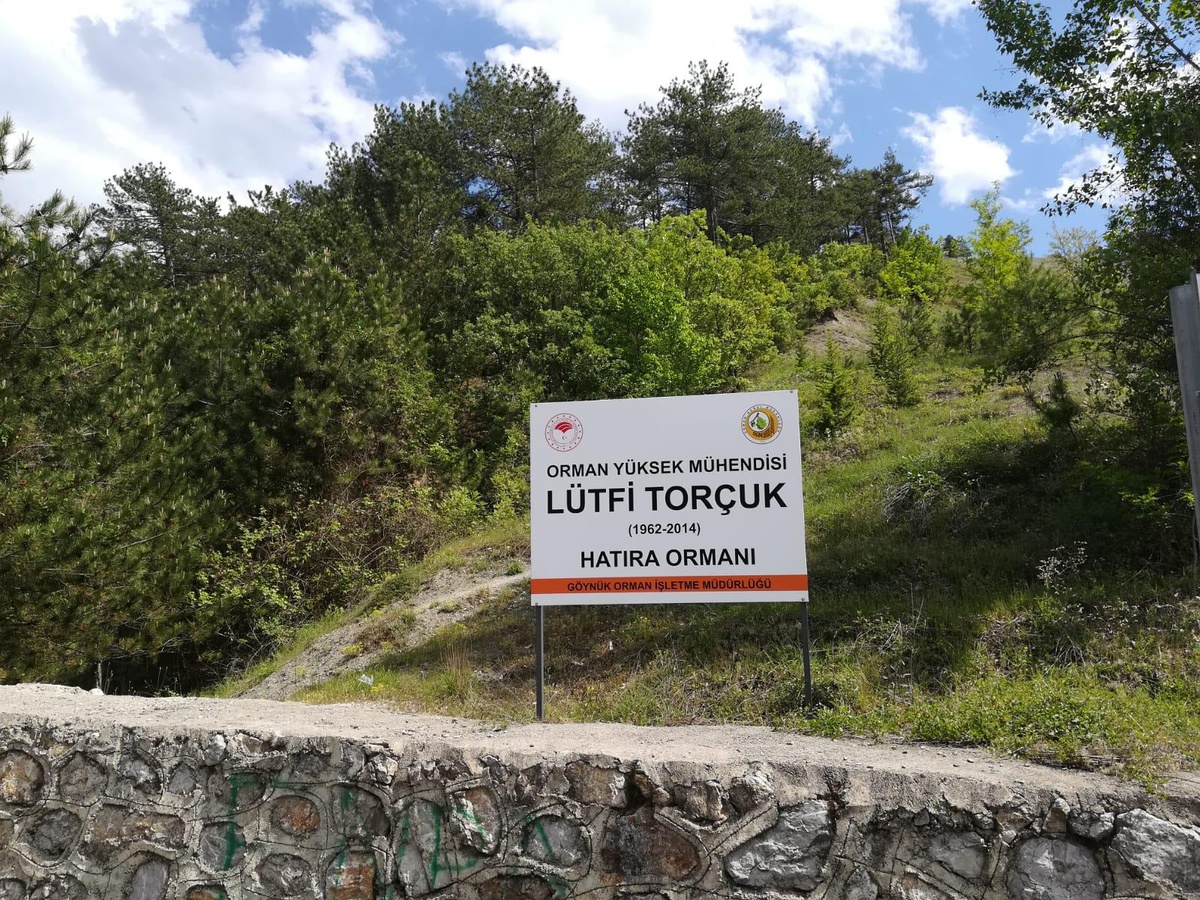 Göynük\'te Orman Mühendisi Lütfi Torçuk adına hatıra ormanı oluşturuldu