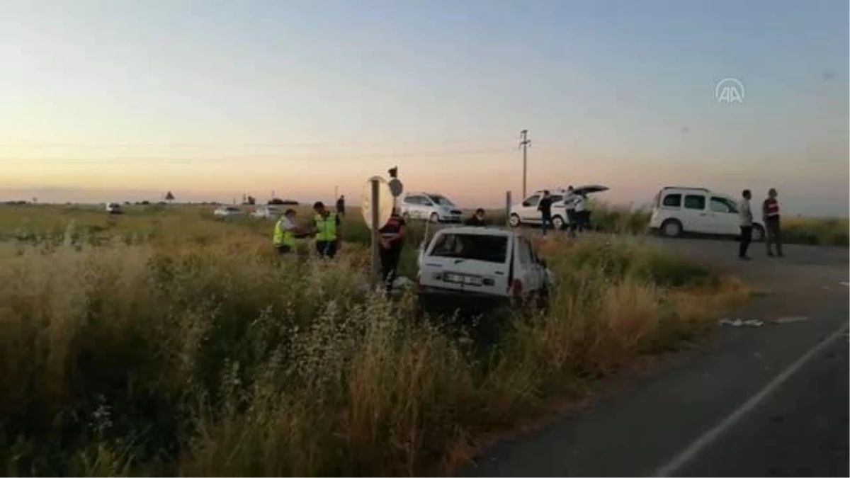 İki otomobilin çarpıştığı kazada 8 kişi yaralandı