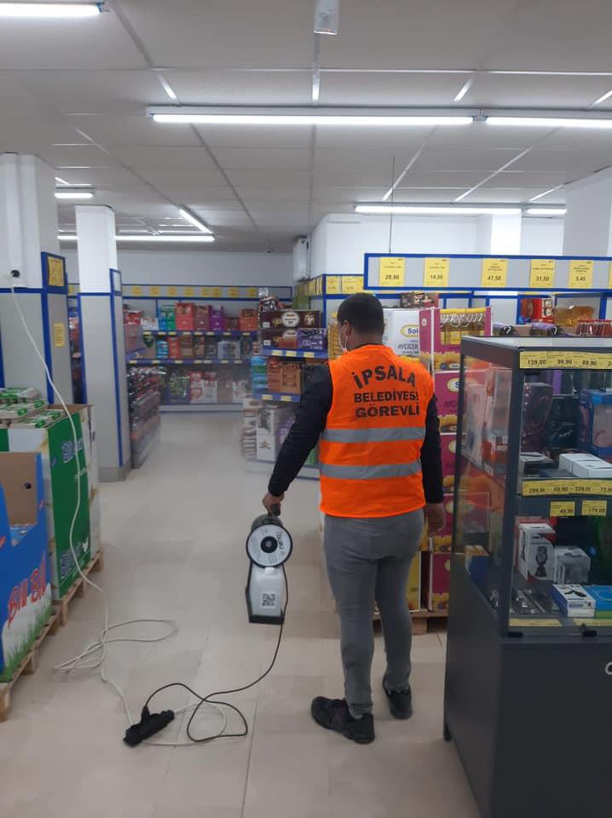 İpsala\'da salgın denetim ekipleri çalışmalarını sürdürüyor