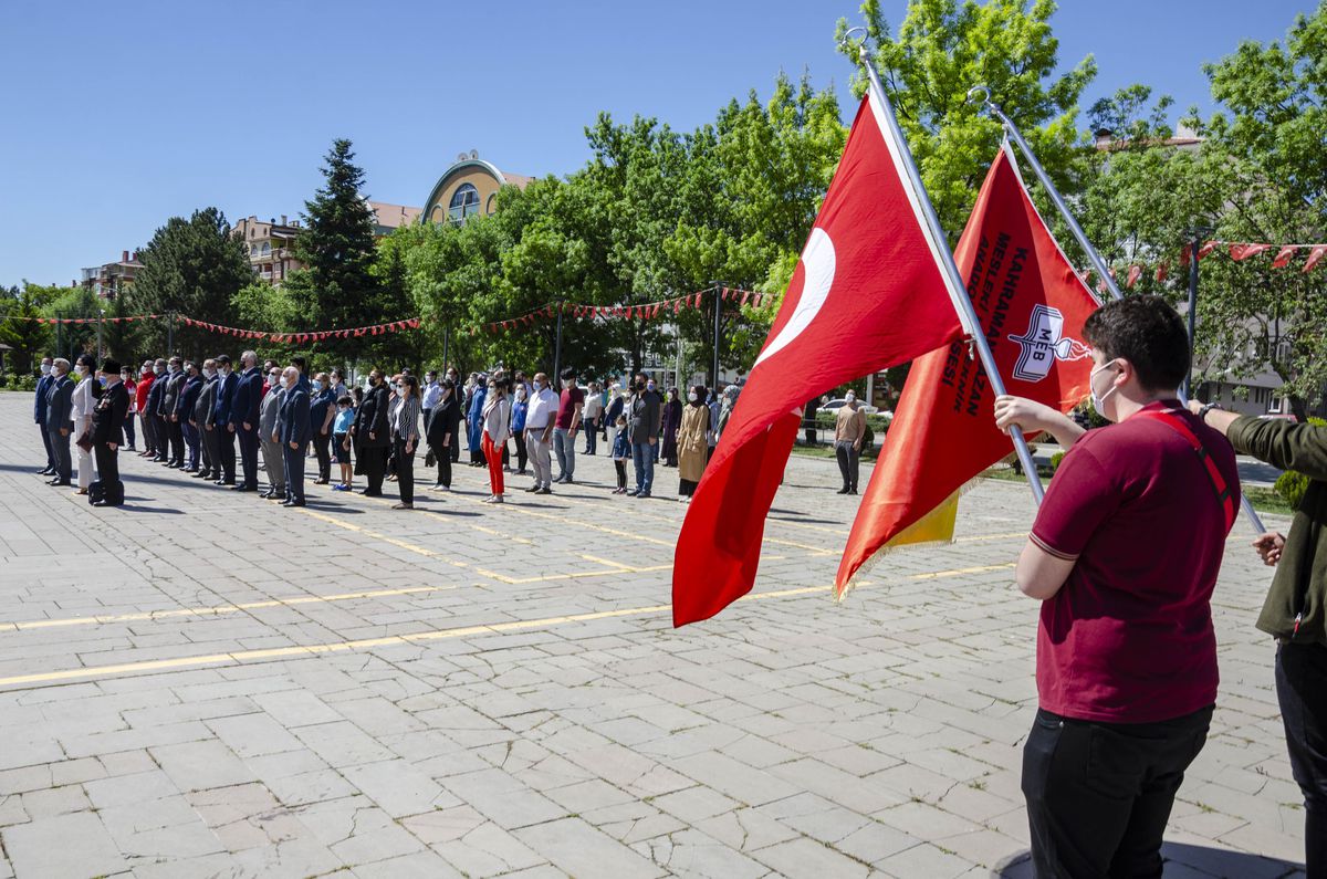 Kahramankazan\'da 19 Mayıs Atatürk\'ü Anma Gençlik ve Spor Bayramı kutlandı