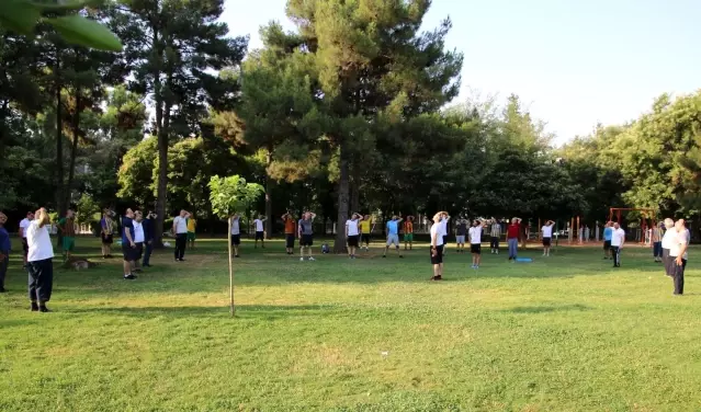 Kasaptaşı Parkındaki spor aletleri ve koşu pisti yenilendi