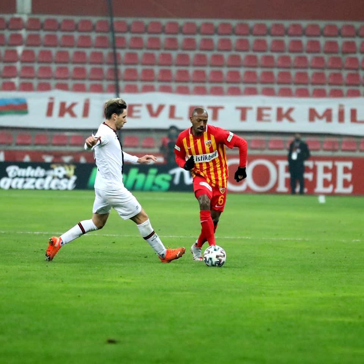 Kayserispor\'un iç saha karnesi