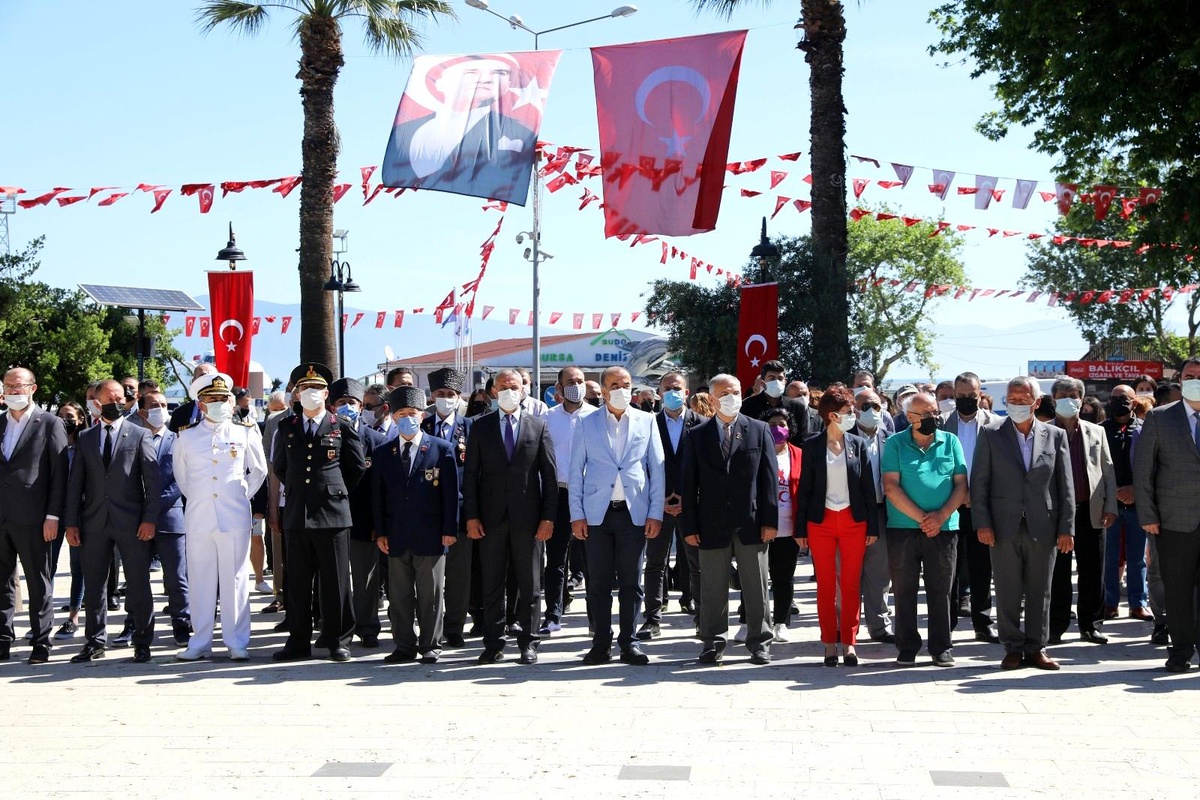 Milli mücadelenin 102. yılında Mudanya\'da coşkulu kutlama