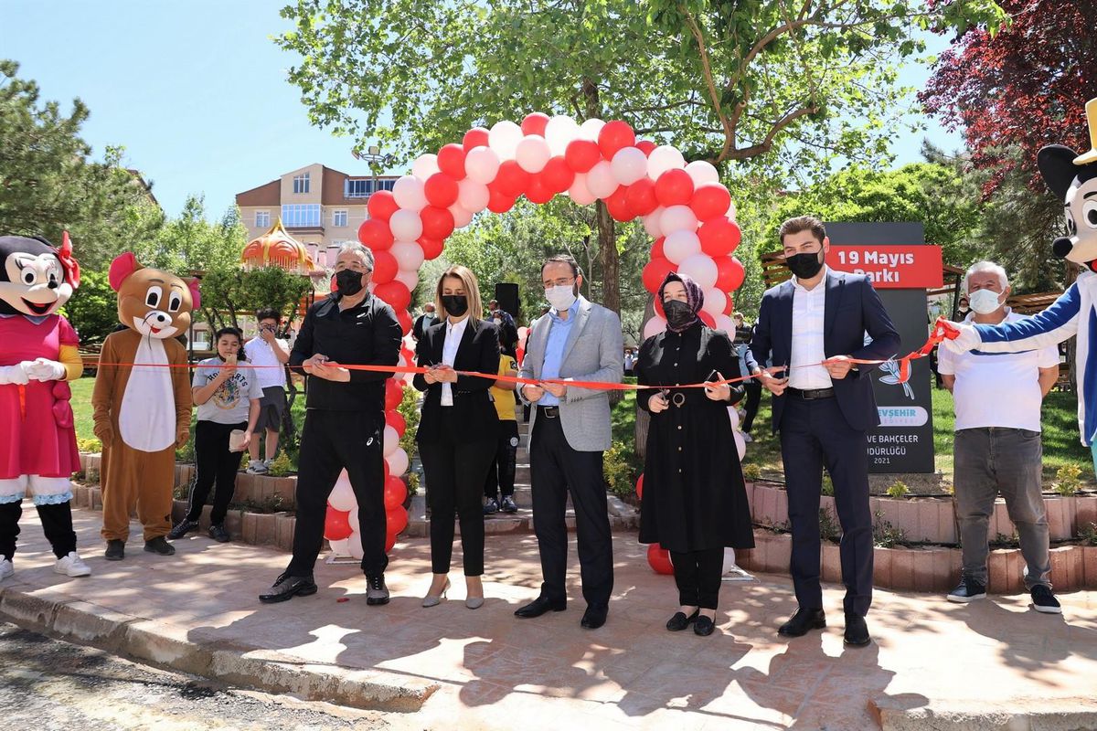 Nevşehir\'de "19 Mayıs Parkı" törenle açıldı
