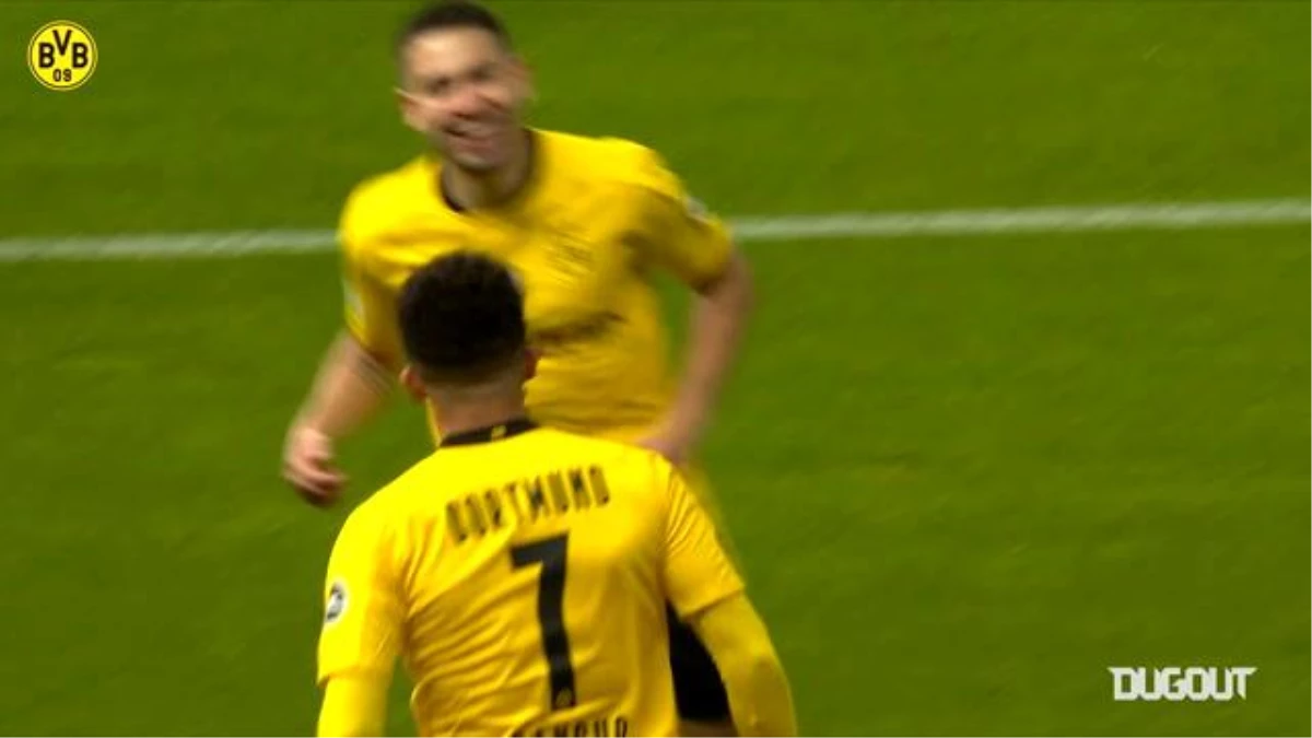 Sancho Ve Haaland Dortmund\'a Beşinci Almanya Kupası Şampiyonluğunu Getirdi