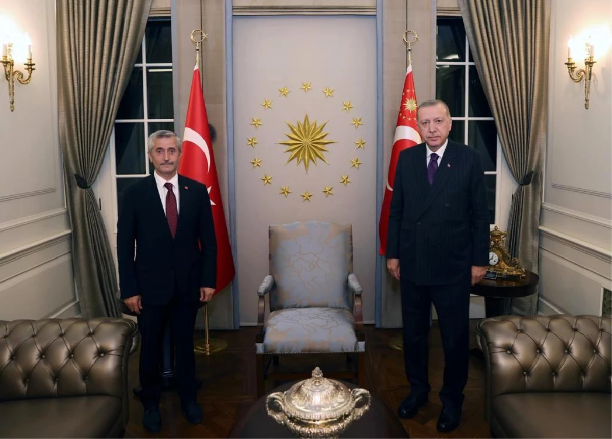 Son dakika haberleri... Tahmazoğlu, Cumhurbaşkanı Erdoğan ile görüştü