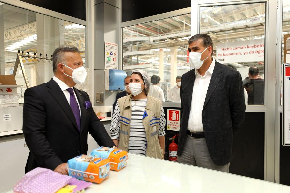 TİM Başkanı İsmail Gülle Altunkaya Üretim Tesislerinde inceleme yaptı