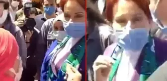 Akşener, Rize ziyaretinde kendisine yöneltilen soruya sert tepki gösterdi: Sizi Allah'a havale ediyorum