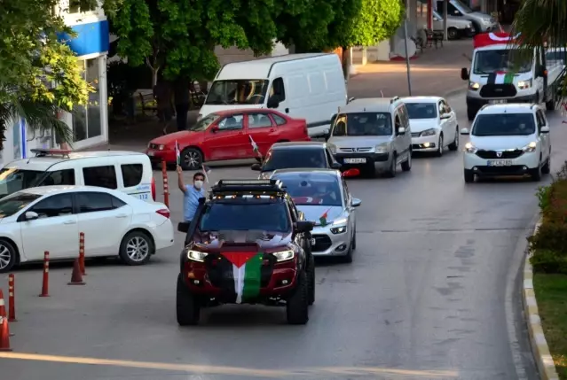 Antalya'da Kudüs'e destek konvoyu