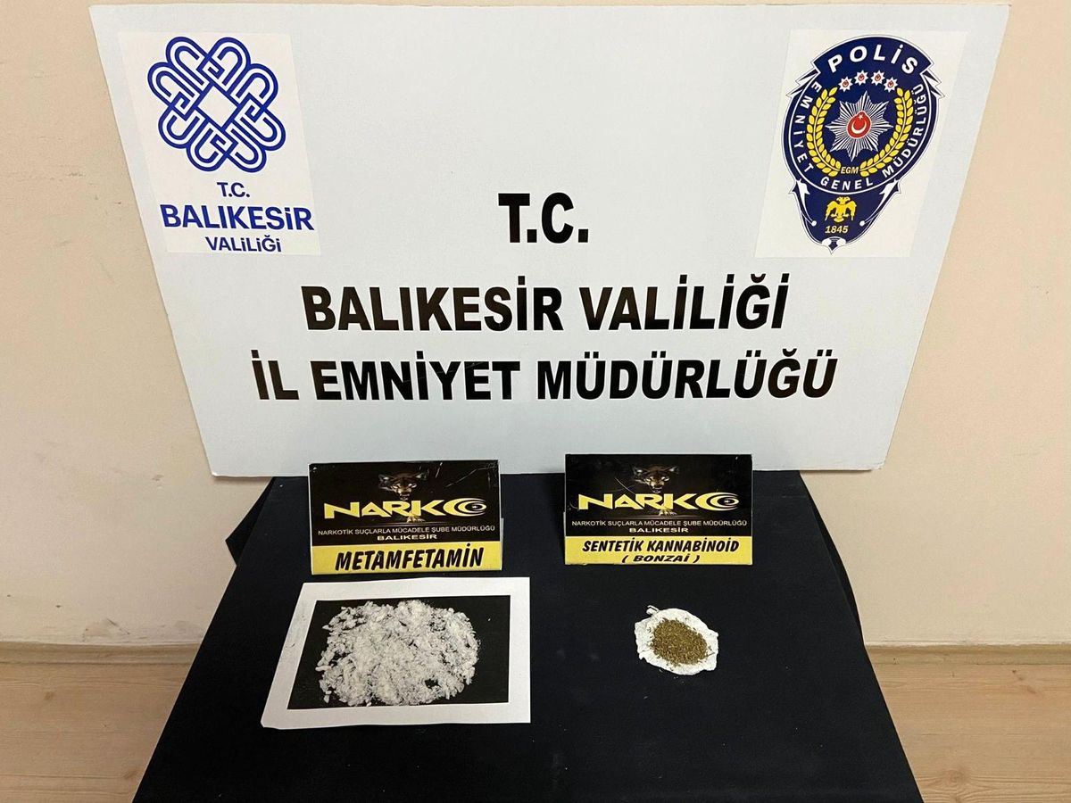 Balıkesir\'de uyuşturucu operasyonu
